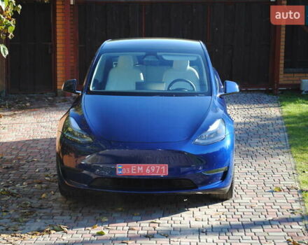 Синій Тесла Model Y, об'ємом двигуна 0 л та пробігом 24 тис. км за 26400 $, фото 6 на Automoto.ua