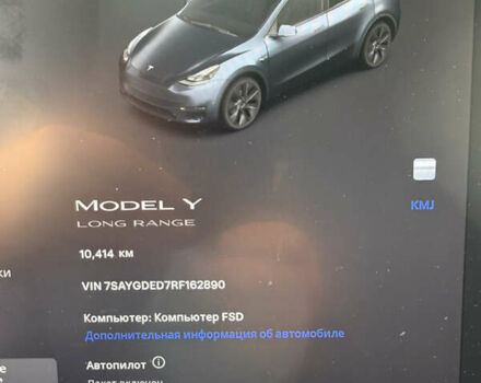 Синий Тесла Model Y, объемом двигателя 0 л и пробегом 10 тыс. км за 28900 $, фото 13 на Automoto.ua