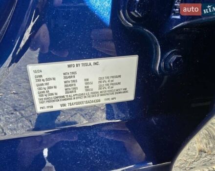 Синій Тесла Model Y, об'ємом двигуна 0 л та пробігом 5 тис. км за 35000 $, фото 20 на Automoto.ua