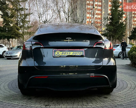 Синий Тесла Model Y, объемом двигателя 0 л и пробегом 24 тыс. км за 33850 $, фото 5 на Automoto.ua