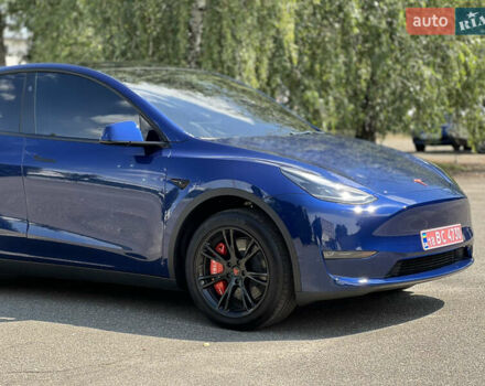 Синий Тесла Model Y, объемом двигателя 0 л и пробегом 9 тыс. км за 29999 $, фото 10 на Automoto.ua