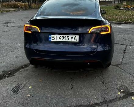 Синий Тесла Model Y, объемом двигателя 0 л и пробегом 43 тыс. км за 27500 $, фото 7 на Automoto.ua