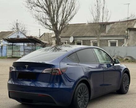 Синий Тесла Model Y, объемом двигателя 0 л и пробегом 27 тыс. км за 25999 $, фото 5 на Automoto.ua
