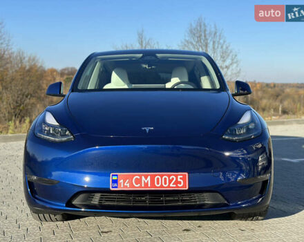 Синий Тесла Model Y, объемом двигателя 0 л и пробегом 10 тыс. км за 32500 $, фото 17 на Automoto.ua