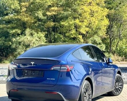 Синий Тесла Model Y, объемом двигателя 0 л и пробегом 18 тыс. км за 31499 $, фото 10 на Automoto.ua