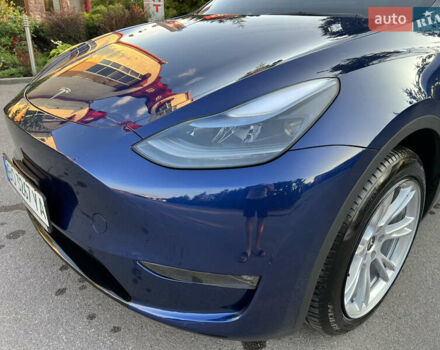 Синий Тесла Model Y, объемом двигателя 0 л и пробегом 13 тыс. км за 29500 $, фото 14 на Automoto.ua
