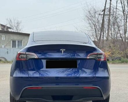 Синий Тесла Model Y, объемом двигателя 0 л и пробегом 27 тыс. км за 25999 $, фото 6 на Automoto.ua