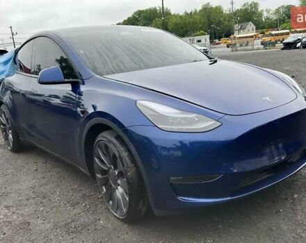 Синий Тесла Model Y, объемом двигателя 0 л и пробегом 5 тыс. км за 30500 $, фото 6 на Automoto.ua