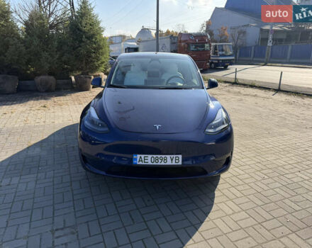 Синий Тесла Model Y, объемом двигателя 0 л и пробегом 12 тыс. км за 31500 $, фото 4 на Automoto.ua