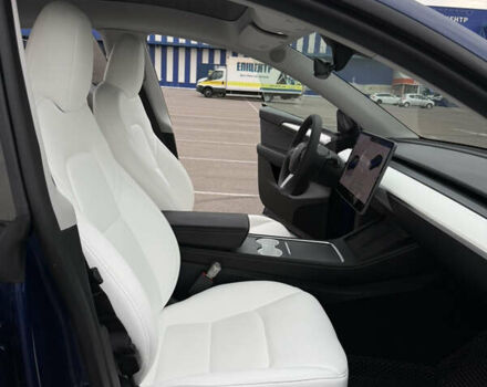 Синий Тесла Model Y, объемом двигателя 0 л и пробегом 7 тыс. км за 34900 $, фото 49 на Automoto.ua