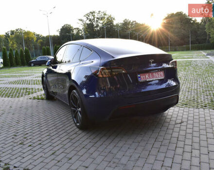 Синий Тесла Model Y, объемом двигателя 0 л и пробегом 7 тыс. км за 33500 $, фото 1 на Automoto.ua