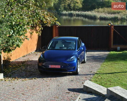 Синій Тесла Model Y, об'ємом двигуна 0 л та пробігом 24 тис. км за 26400 $, фото 42 на Automoto.ua