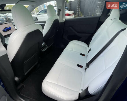 Синий Тесла Model Y, объемом двигателя 0 л и пробегом 6 тыс. км за 31900 $, фото 9 на Automoto.ua