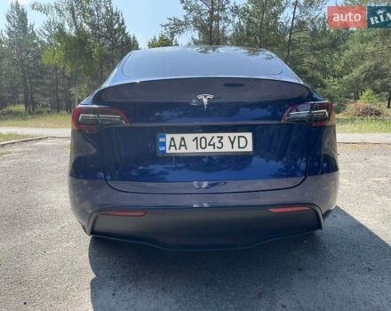 Синий Тесла Model Y, объемом двигателя 0 л и пробегом 24 тыс. км за 38800 $, фото 7 на Automoto.ua