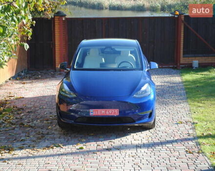 Синій Тесла Model Y, об'ємом двигуна 0 л та пробігом 24 тис. км за 26400 $, фото 5 на Automoto.ua