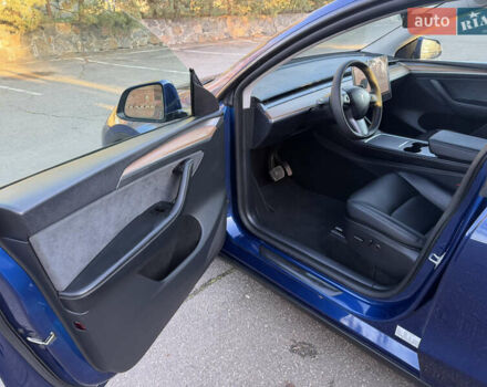 Синій Тесла Model Y, об'ємом двигуна 0 л та пробігом 1 тис. км за 34500 $, фото 13 на Automoto.ua