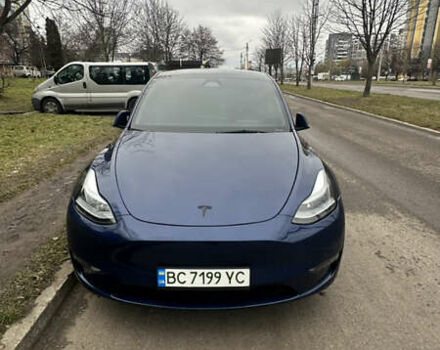 Синій Тесла Model Y, об'ємом двигуна 0 л та пробігом 38 тис. км за 25500 $, фото 4 на Automoto.ua