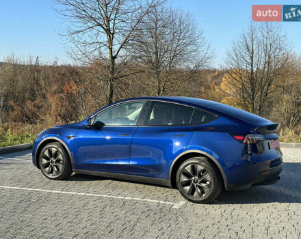 Синий Тесла Model Y, объемом двигателя 0 л и пробегом 10 тыс. км за 32500 $, фото 27 на Automoto.ua