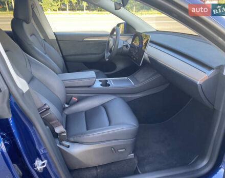 Синий Тесла Model Y, объемом двигателя 0 л и пробегом 27 тыс. км за 26500 $, фото 35 на Automoto.ua