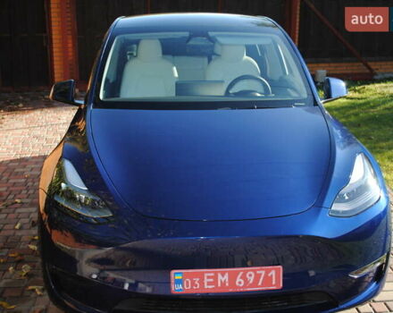 Синій Тесла Model Y, об'ємом двигуна 0 л та пробігом 24 тис. км за 26400 $, фото 29 на Automoto.ua