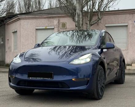 Синий Тесла Model Y, объемом двигателя 0 л и пробегом 27 тыс. км за 25999 $, фото 10 на Automoto.ua