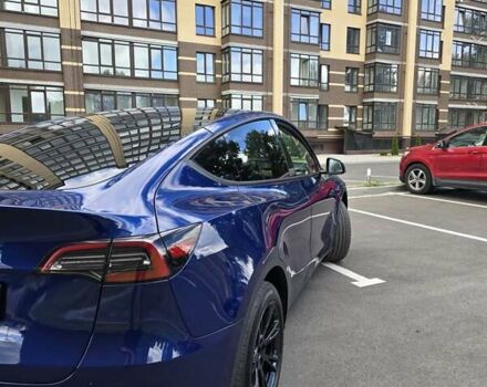 Синий Тесла Model Y, объемом двигателя 0 л и пробегом 5 тыс. км за 35000 $, фото 5 на Automoto.ua
