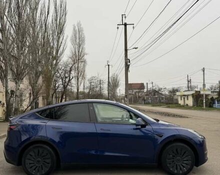 Синий Тесла Model Y, объемом двигателя 0 л и пробегом 27 тыс. км за 25999 $, фото 3 на Automoto.ua