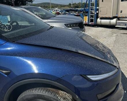 Синий Тесла Model Y, объемом двигателя 0 л и пробегом 1 тыс. км за 35000 $, фото 2 на Automoto.ua
