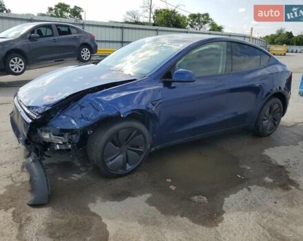 Синий Тесла Model Y, объемом двигателя 0 л и пробегом 1 тыс. км за 35000 $, фото 18 на Automoto.ua