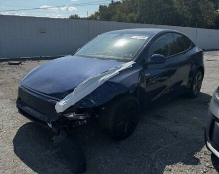 Синий Тесла Model Y, объемом двигателя 0 л и пробегом 1 тыс. км за 35000 $, фото 3 на Automoto.ua