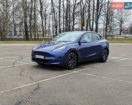 Синій Тесла Model Y, об'ємом двигуна 0 л та пробігом 1 тис. км за 32950 $, фото 15 на Automoto.ua