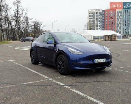 Синій Тесла Model Y, об'ємом двигуна 0 л та пробігом 1 тис. км за 32950 $, фото 3 на Automoto.ua