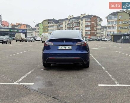 Синій Тесла Model Y, об'ємом двигуна 0 л та пробігом 1 тис. км за 32950 $, фото 10 на Automoto.ua
