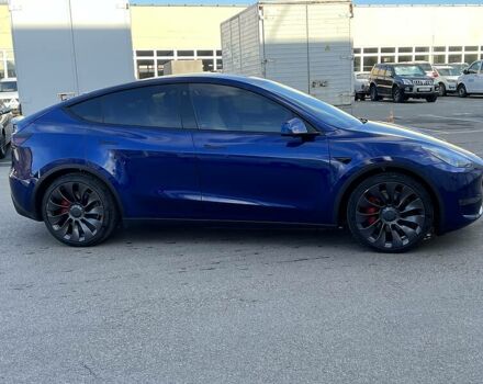 Синій Тесла Model Y, об'ємом двигуна 0 л та пробігом 18 тис. км за 61500 $, фото 3 на Automoto.ua