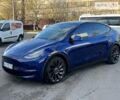 Синий Тесла Model Y, объемом двигателя 0 л и пробегом 18 тыс. км за 61500 $, фото 1 на Automoto.ua