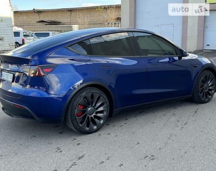 Синій Тесла Model Y, об'ємом двигуна 0 л та пробігом 18 тис. км за 61500 $, фото 5 на Automoto.ua