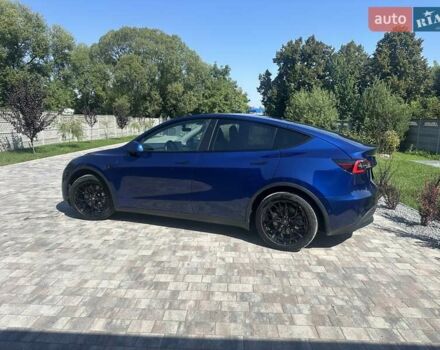 Синий Тесла Model Y, объемом двигателя 0 л и пробегом 120 тыс. км за 30000 $, фото 1 на Automoto.ua