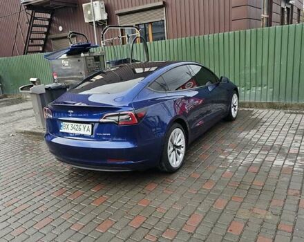 Синий Тесла Model Y, объемом двигателя 0 л и пробегом 104 тыс. км за 20500 $, фото 1 на Automoto.ua