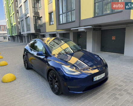 Синій Тесла Model Y, об'ємом двигуна 0 л та пробігом 35 тис. км за 25900 $, фото 1 на Automoto.ua