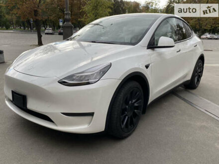 Синій Тесла Model Y, об'ємом двигуна 0 л та пробігом 40 тис. км за 35000 $, фото 1 на Automoto.ua