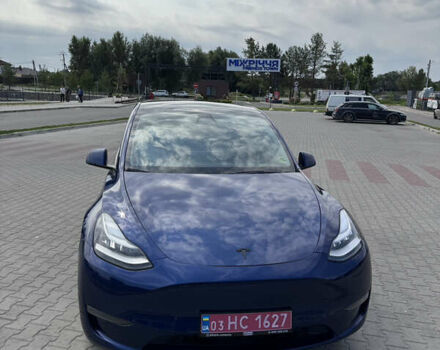 Синий Тесла Model Y, объемом двигателя 0 л и пробегом 163 тыс. км за 17600 $, фото 1 на Automoto.ua