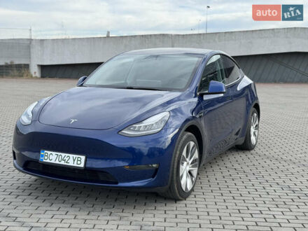 Тесла Model Y 2020 в Львове на Automoto.ua Синий Тесла Model Y, объемом двигателя 0 л и пробегом 83 тыс. км за 23800 $, фото 1 на Automoto.ua