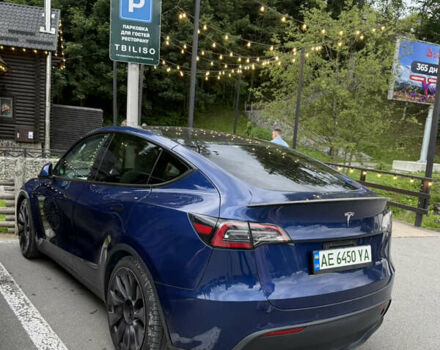 Синій Тесла Model Y, об'ємом двигуна 0 л та пробігом 28 тис. км за 24400 $, фото 1 на Automoto.ua