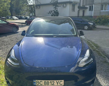 Синій Тесла Model Y, об'ємом двигуна 0 л та пробігом 145 тис. км за 24000 $, фото 1 на Automoto.ua