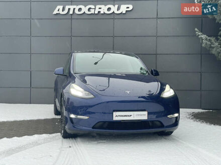 Синій Тесла Model Y, об'ємом двигуна 0 л та пробігом 60 тис. км за 26500 $, фото 1 на Automoto.ua