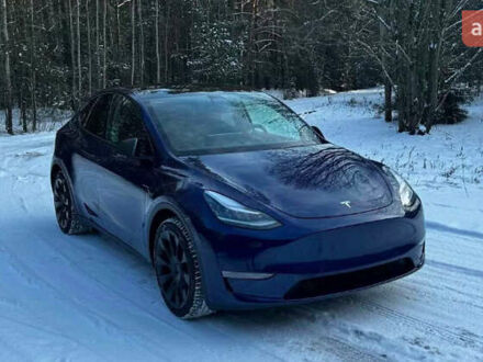 Тесла Model Y 2020 в Киеве на Automoto.ua Синий Тесла Model Y, объемом двигателя 0 л и пробегом 55 тыс. км за 28000 $, фото 1 на Automoto.ua