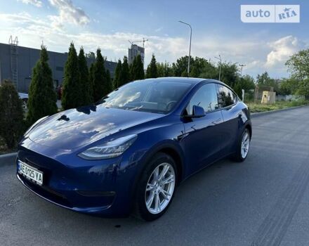 Синій Тесла Model Y, об'ємом двигуна 0 л та пробігом 58 тис. км за 26900 $, фото 1 на Automoto.ua