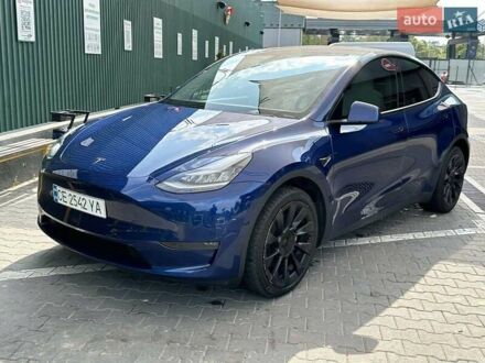 Тесла Model Y 2020 в Черновцах на Automoto.ua Синий Тесла Model Y, объемом двигателя 0 л и пробегом 73 тыс. км за 27000 $, фото 1 на Automoto.ua