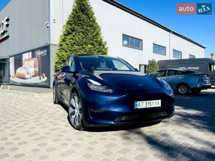 Тесла Model Y 2020 в Ивано-Франковске на Automoto.ua Синий Тесла Model Y, объемом двигателя 0 л и пробегом 76 тыс. км за 23200 $, фото 1 на Automoto.ua