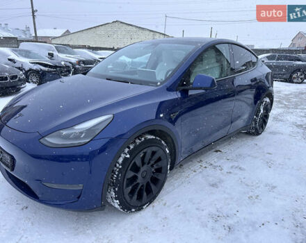 Синий Тесла Model Y, объемом двигателя 0 л и пробегом 118 тыс. км за 21500 $, фото 1 на Automoto.ua